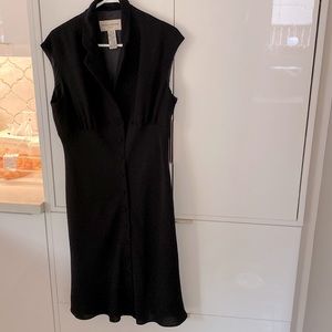 Evan picone A-line black dress, size 14